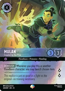 Disney Lorcana: Mulan - Created by the Vine (Epic) (13ATV)
