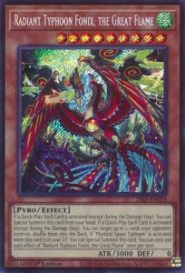 Yu-Gi-Oh! TCG: Radiant Typhoon Fonix, the Great Flame (ScR) (26LP)