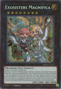 Yu-Gi-Oh! TCG: Exosisters Magnifica (ScR) (MAMO)
