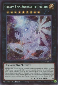 Yu-Gi-Oh! TCG: Galaxy-Eyes Antimatter Dragon (MAMO)
