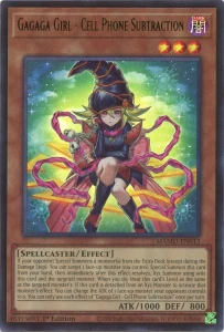Yu-Gi-Oh! TCG: Gagaga Girl - Cell Phone Subtraction (MAMO)