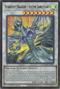 Yu-Gi-Oh! TCG: Stardust Dragon - Victim Sanctuary (MAMO)