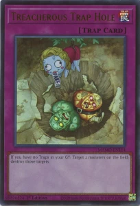 Yu-Gi-Oh! TCG: Treacherous Trap Hole (MAMO)