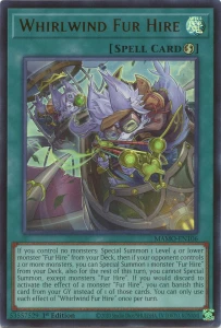 Yu-Gi-Oh! TCG: Whirlwind Fur Hire (MAMO)