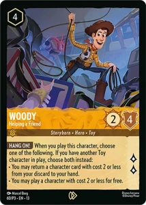 Disney Lorcana: Woody - Helping a Friend (PR3)