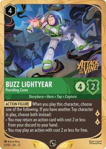 Disney Lorcana: Buzz Lightyear - Providing Cover (PD1)