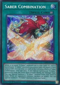 Yu-Gi-Oh! TCG: Saber Combination (ScR) (L26D)