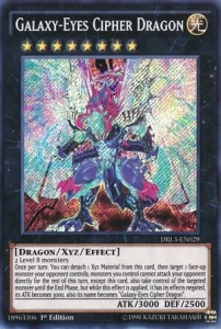 Yu-Gi-Oh! TCG: Galaxy-Eyes Cipher Dragon (DRL3)