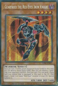 Yu-Gi-Oh! TCG: Gearfried the Red-Eyes Iron Knight (LDS1)