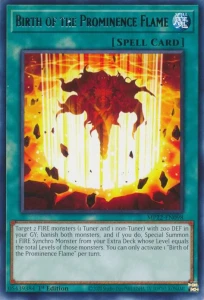 Yu-Gi-Oh! TCG: Birth of the Prominence Flame (MP22)