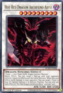 Yu-Gi-Oh! TCG: Hot Red Dragon Archfiend Abyss (MGED)