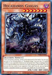 Yu-Gi-Oh! TCG: Hecahands Gaigas (PHRE)