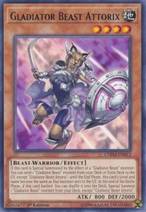 Yu-Gi-Oh! TCG: Gladiator Beast Attorix (CHIM)