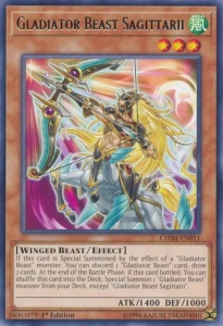 Yu-Gi-Oh! TCG: Gladiator Beast Sagittarii (CHIM)