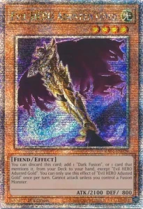 Yu-Gi-Oh! TCG: Evil HERO Adusted Gold (QCSE) (RA04)