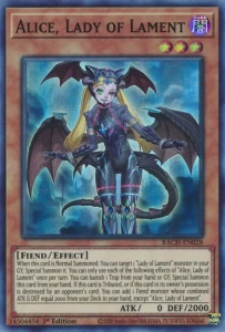 Yu-Gi-Oh! TCG: Alice, Lady of Lament (BACH)