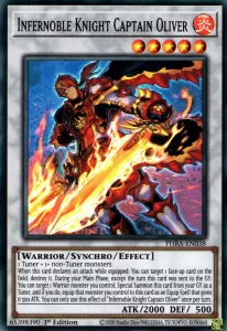 Yu-Gi-Oh! TCG: Infernoble Knight Captain Oliver (PHRA)