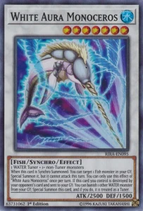 Yu-Gi-Oh! TCG: White Aura Monoceros (RIRA)