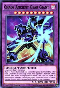 Yu-Gi-Oh! TCG: Chaos Ancient Gear Giant (RATE)
