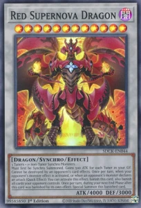 Yu-Gi-Oh! TCG: Red Supernova Dragon (SDCK)