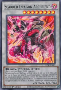 Yu-Gi-Oh! TCG: Scarred Dragon Archfiend (SDCK)