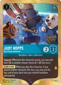 Disney Lorcana: Judy Hopps - Day Camp Instructor (PD1)