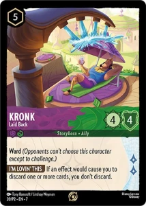 Disney Lorcana: Kronk - Laid Back (PR2)