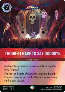 Disney Lorcana: Though I Have to Say Goodbye (Epic) (14HPC)