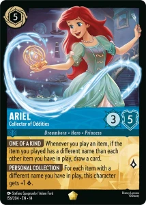 Disney Lorcana: Ariel - Collector of Oddities (14HPC)
