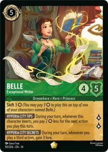 Disney Lorcana: Belle - Exceptional Writer (14HPC)