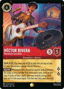 Disney Lorcana: Hector Rivera - Worldwide Sensation (14HPC)