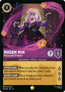 Disney Lorcana: Madam Mim - Resourceful Trickster (14HPC)