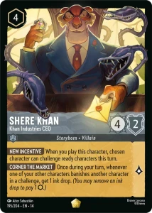 Disney Lorcana: Shere Khan - Khan Industries CEO (14HPC)