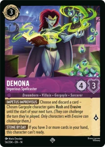 Disney Lorcana: Demona - Imperious Spellcaster (14HPC)