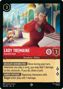 Disney Lorcana: Lady Tremaine - Scornful Snob (14HPC)