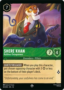 Disney Lorcana: Shere Khan - Ruthless Entrepreneur (14HPC)