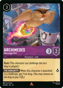 Disney Lorcana: Archimedes - Messenger Owl (14HPC)