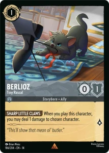 Disney Lorcana: Berlioz - Tiny Rascal (14HPC)