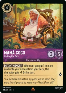 Disney Lorcana: Mama Coco - Visiting the Park (14HPC)