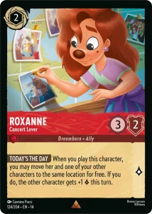 Disney Lorcana: Roxanne - Concert Lover (14HPC)