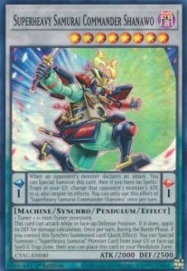 Yu-Gi-Oh! Superheavy Samurai Commander Shanawo