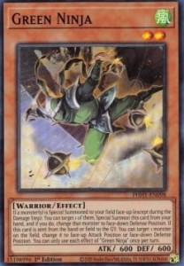 Yu-Gi-Oh! TCG: Green Ninja (PHHY)