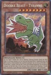 Yu-Gi-Oh! TCG: Doodle Beast - Tyranno (BLCR)