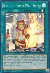 Yu-Gi-Oh! TCG: Recette de Viande (Meat Recipe) (WISU)