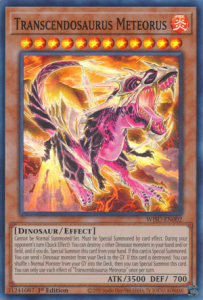 Yu-Gi-Oh! TCG: Transcendosaurus Meteorus (WISU)