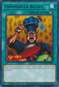 Yu-Gi-Oh! TCG: Hamburger Recipe (WISU)