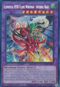 Yu-Gi-Oh! TCG: Elemental HERO Flame Wingman - Infernal Rage (BLMR)