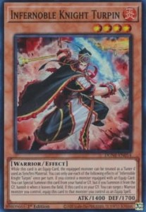Yu-Gi-Oh! TCG: Infernoble Knight Turpin (DUNE)