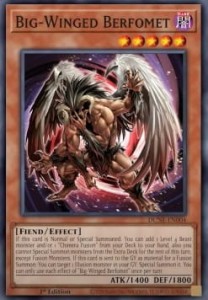 Yu-Gi-Oh! TCG: Big-Winged Berfomet (DUNE)