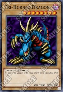 Yu-Gi-Oh! TCG: Tri-Horned Dragon (LOB-25TH)